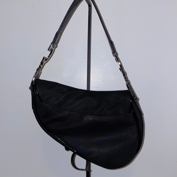 Christian Dior Nylon Saddle Handbag - Picture 5 of 9